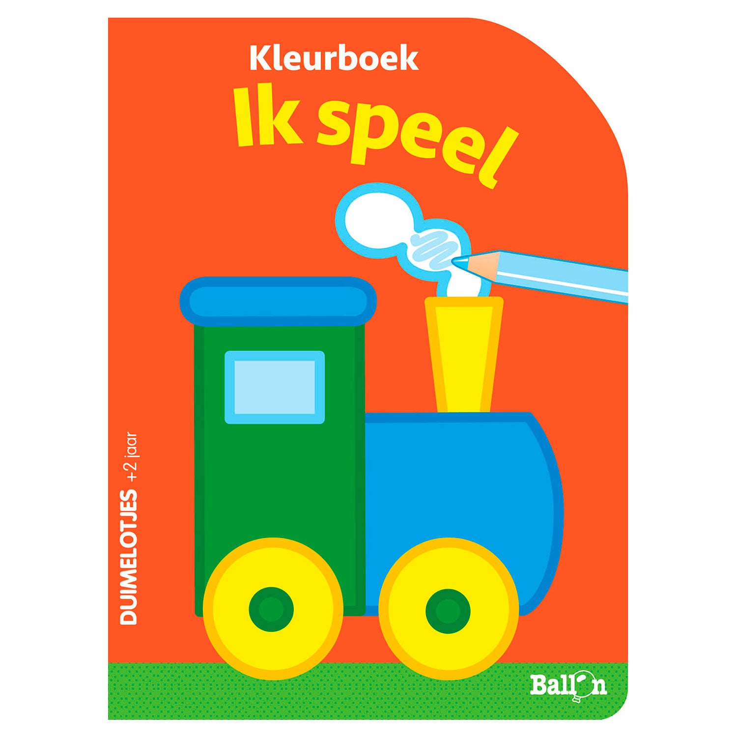 De ballon ballon kleurboek ik speel 2 jaar