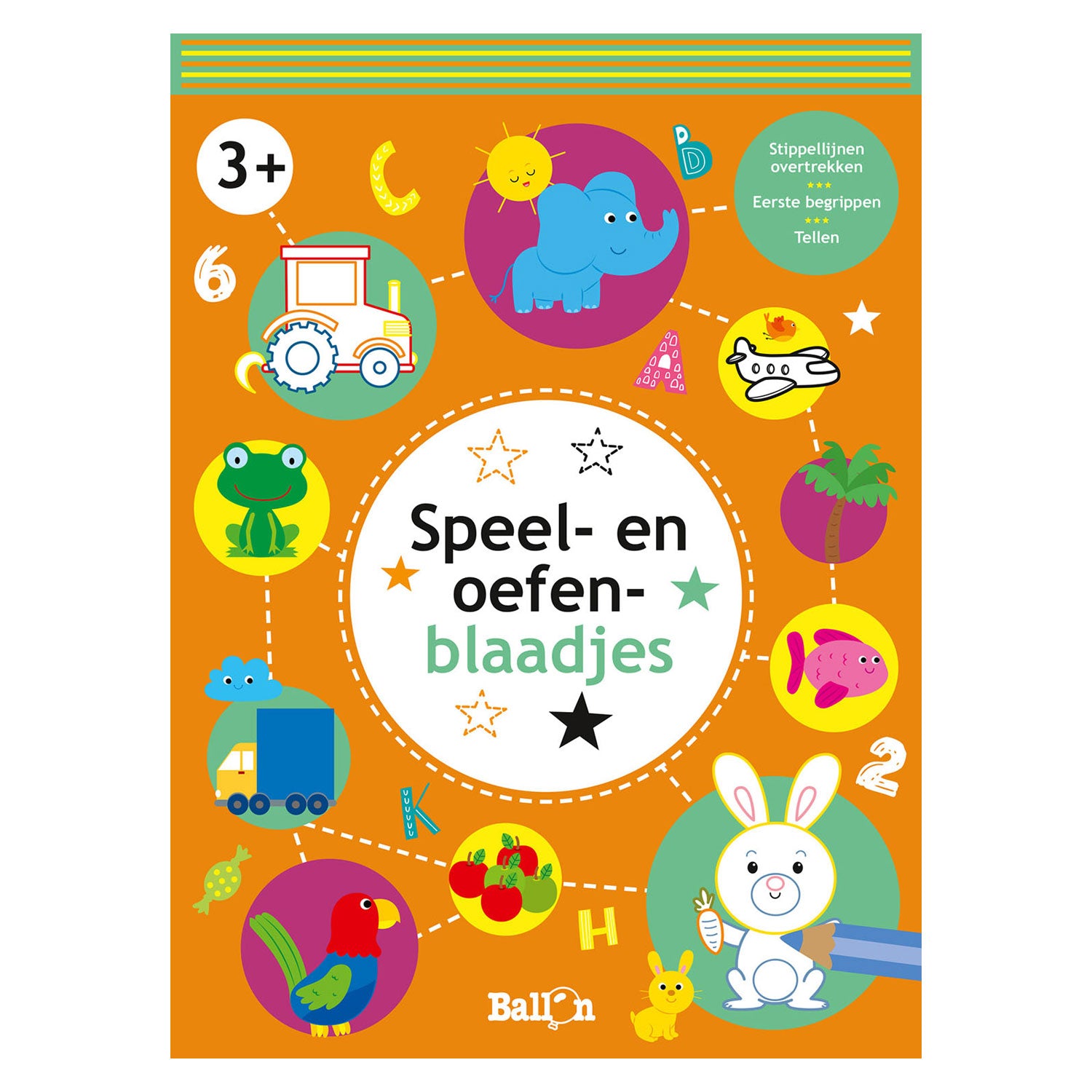 Standard Publisher Spiel- und Übungsblätter 3+ (orange)