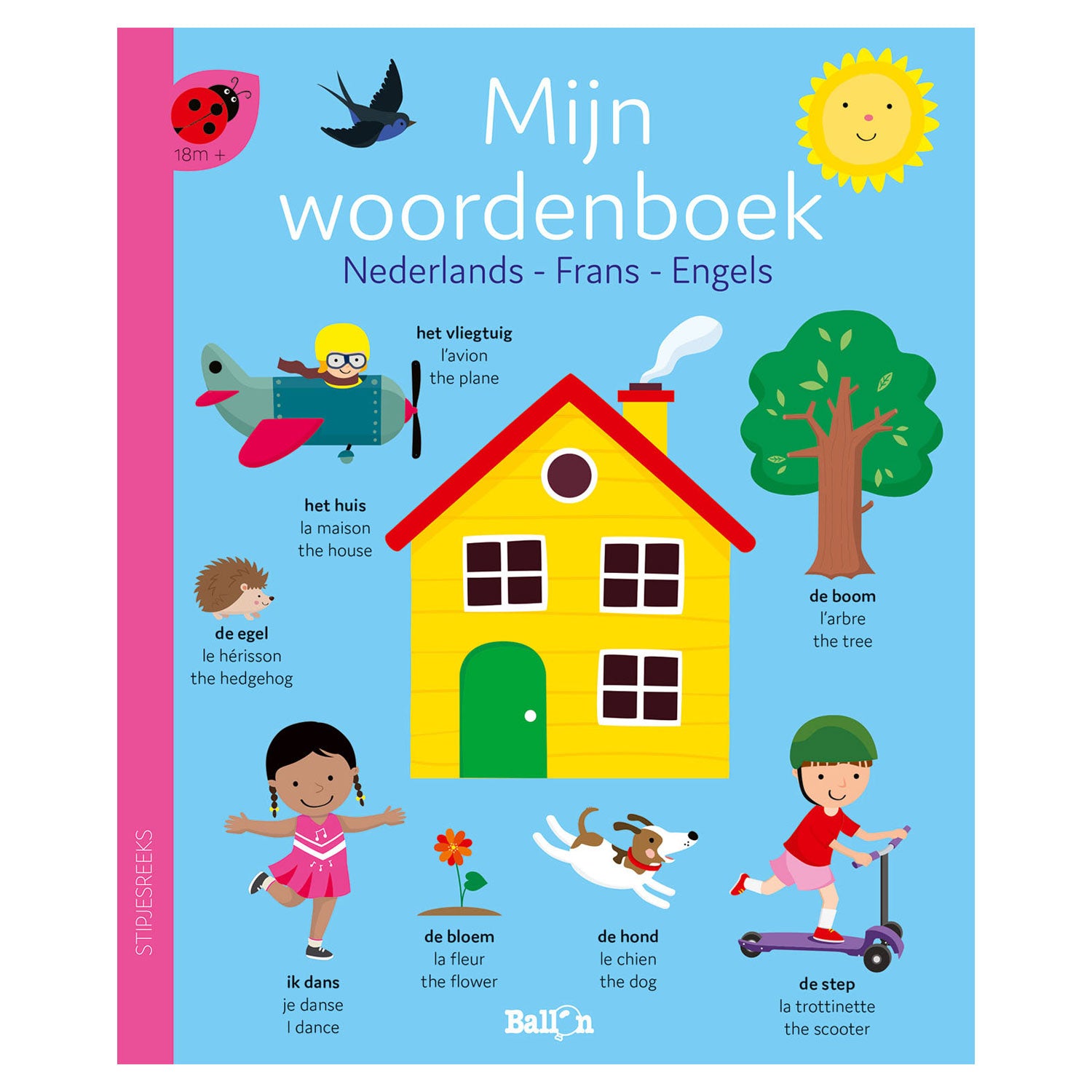 Standard Publishers Stipjesreeks mein Wörterbuch - Niederländisch, Französisch und Englisch