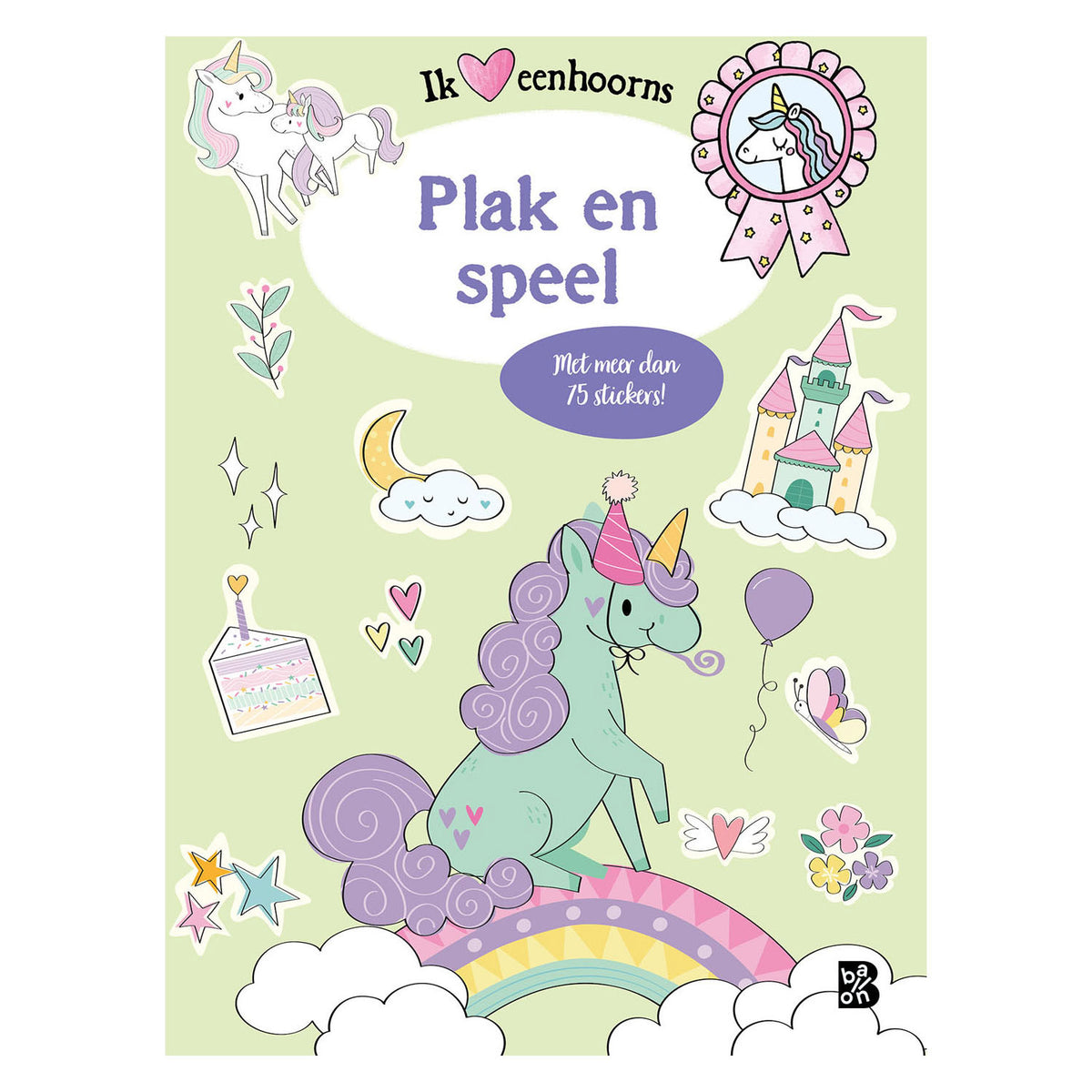 Standard Publisher Einhorn-Spielbuch mit Aufklebern