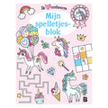 Standaard uitgeverij eenhoorns spelletjesblok