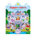 Standaard uitgeverij kleur- en stickerboek dappere ridders