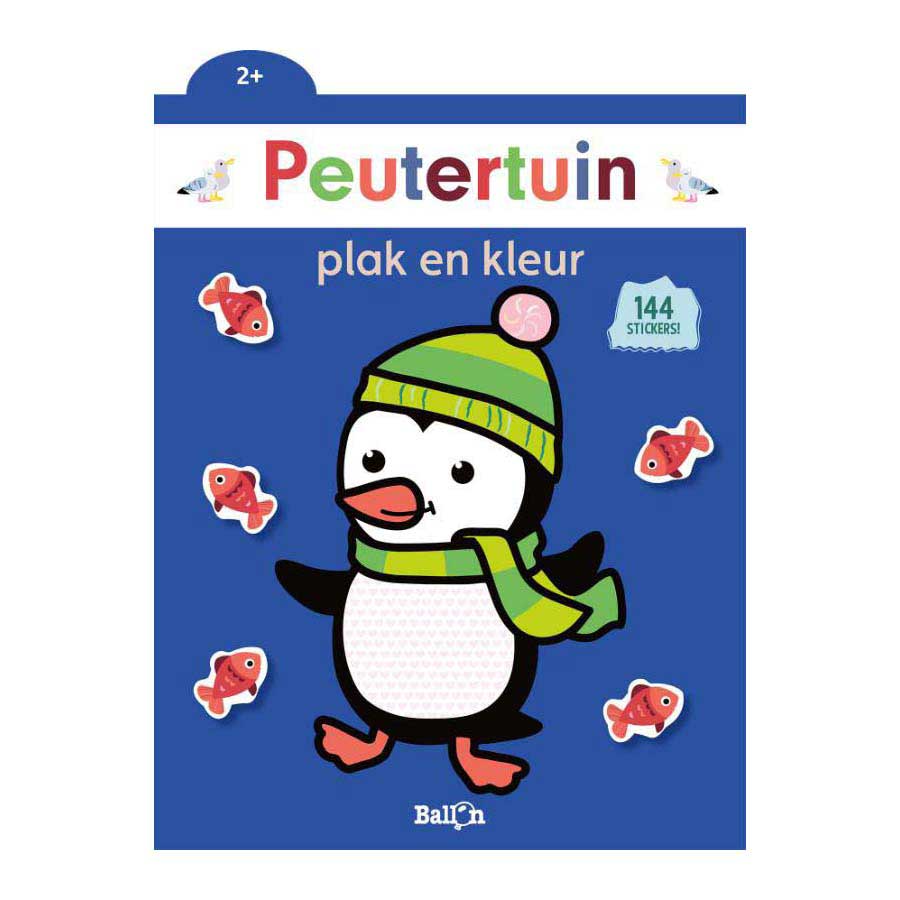 Standard Publisher Mal- und Klebebuch für Kleinkinder ab 2 Jahren: Gartenpinguin