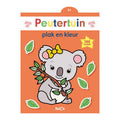 Standaard uitgeverij plak en kleur peutertuin koala 2+