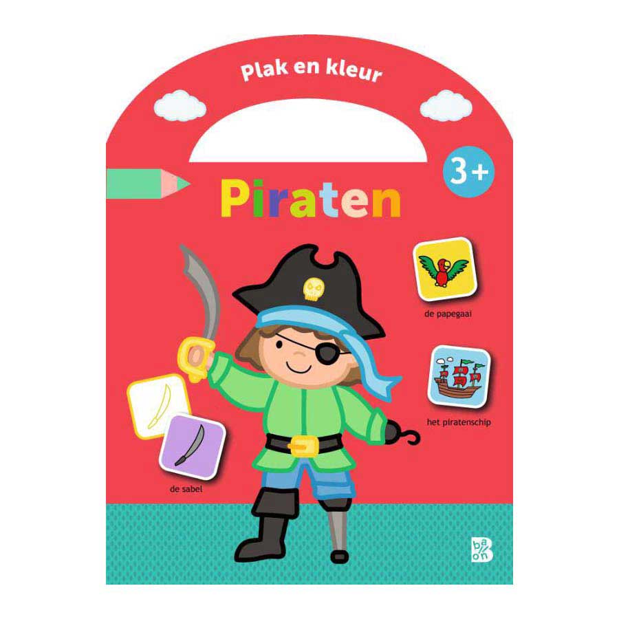 Standard Publisher Sticker Case, Sticker und Malpiraten 3+