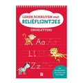 Standardverlag lernt das Schreiben mit Relieflinien zu lernen, Buchstaben zu drucken