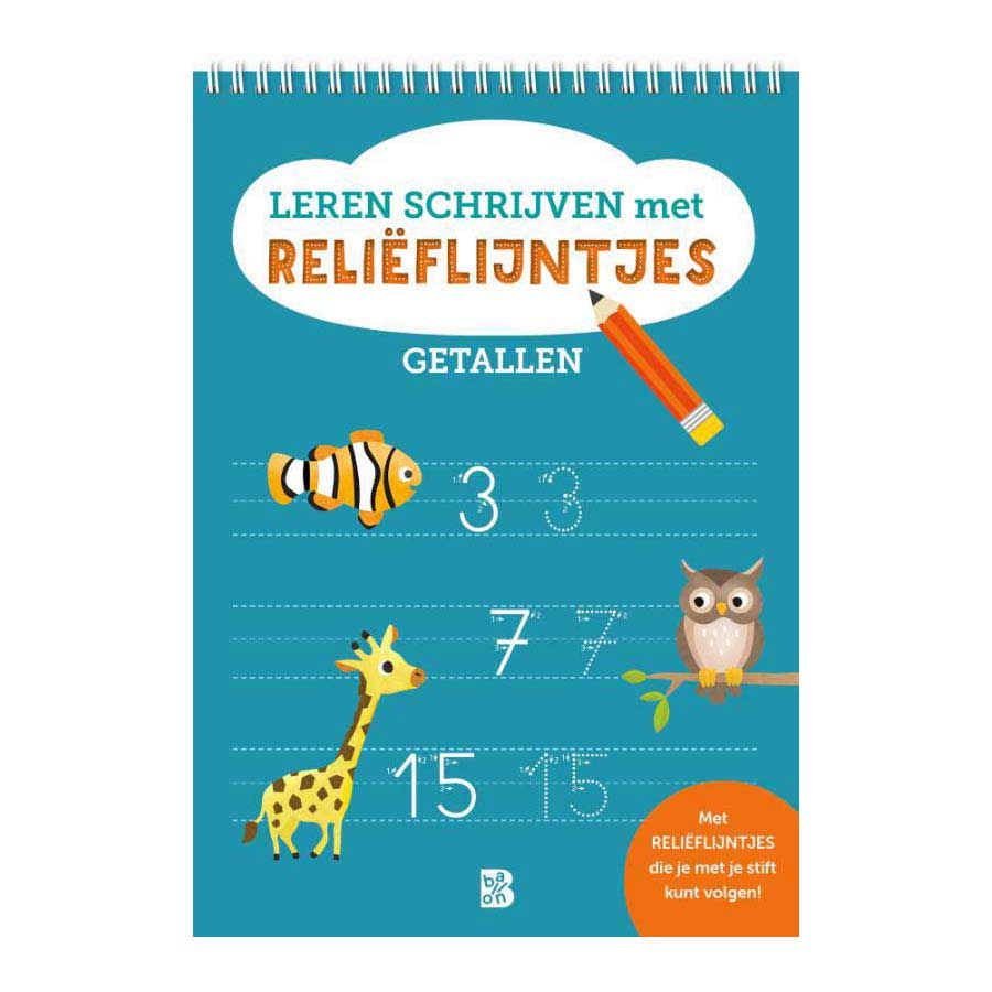 Standard Publisher Schreiben lernen mit Relieflinien und Zahlen