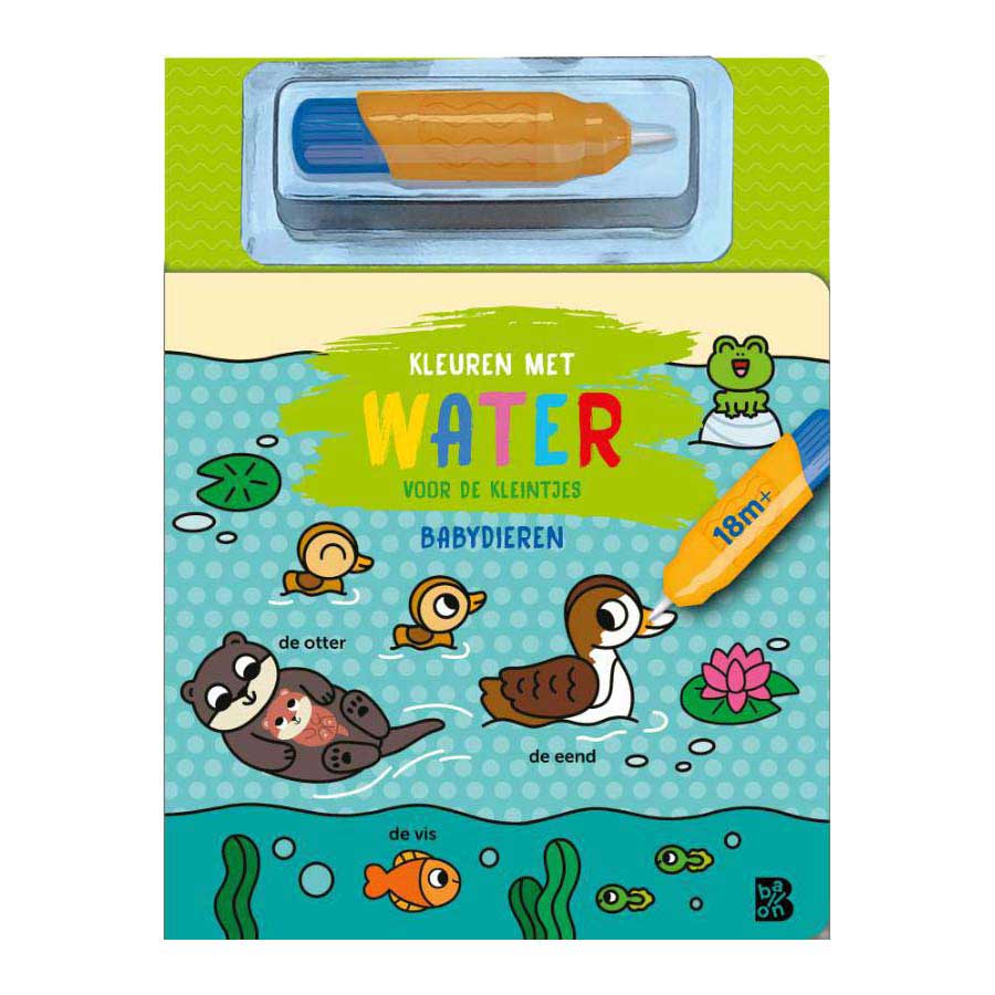 Standaard Uitgeverij Malen mit Wasser für die Kleinsten, Tierbabys ab 18 Monaten