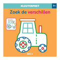 Standaard uitgeverij kleuterpret, zoek de verschillen. 3+
