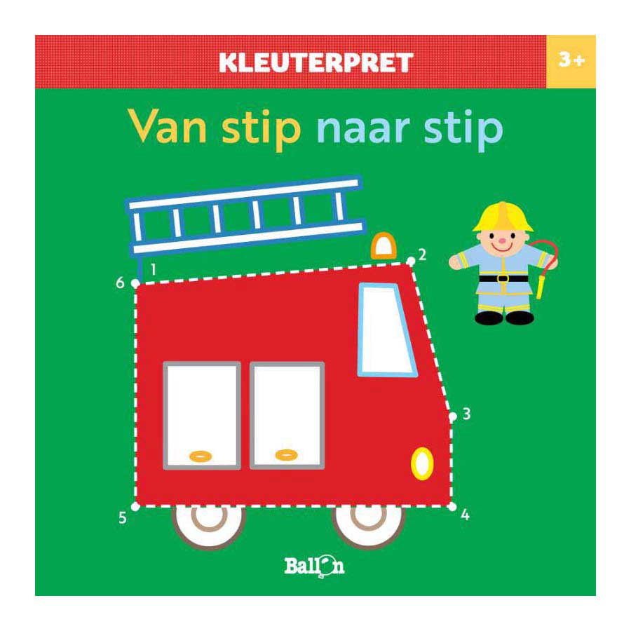 Standaard uitgeverij kleuterpret van stip naar stip 3+