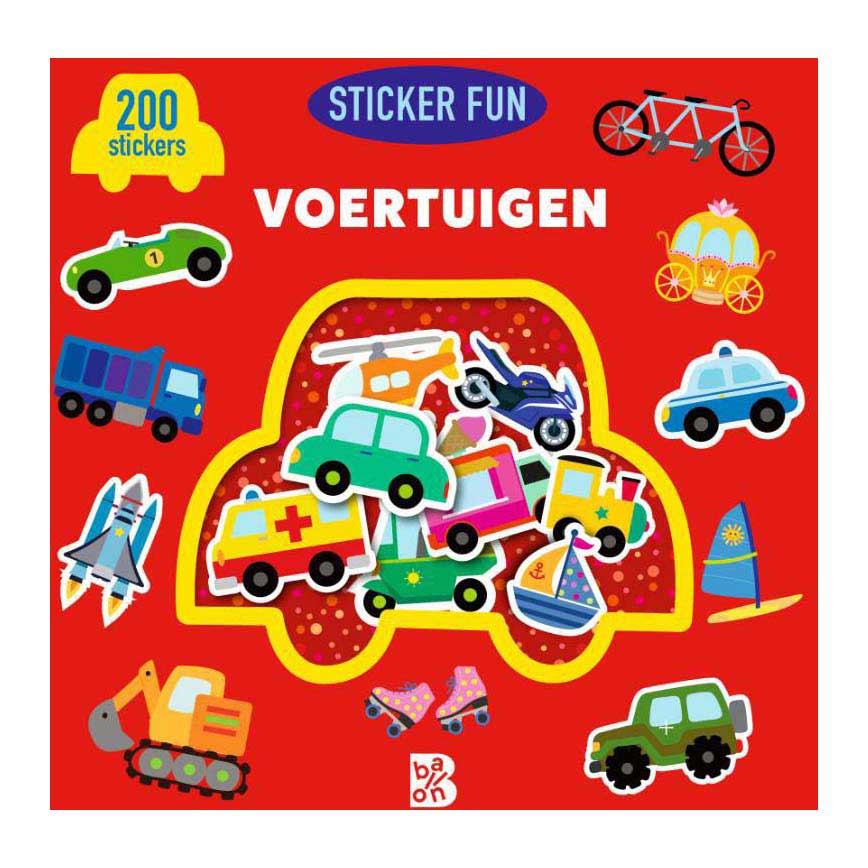 Standard Publisher Stickerbuch – Aufkleberspaß – Fahrzeuge – 200 Aufkleber – 3–4 Jahre