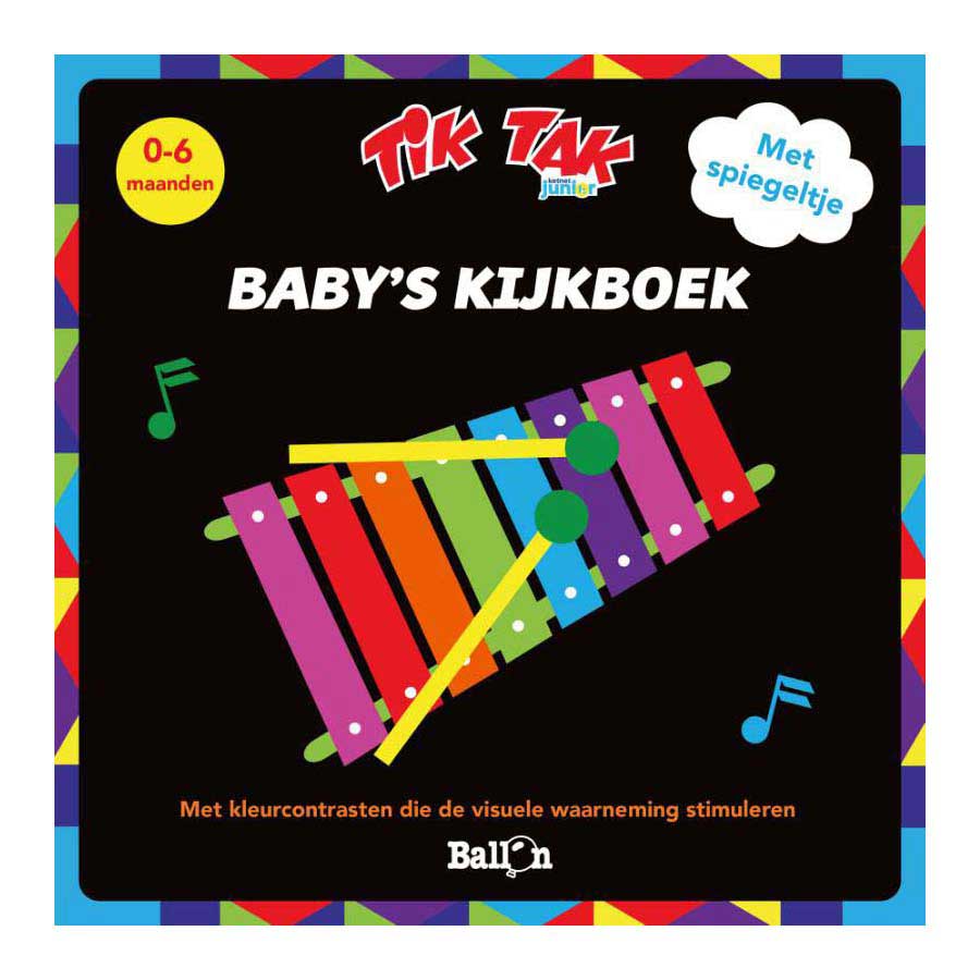Standaard uitgeverij tik tak - baby's kijkboek 0-6m
