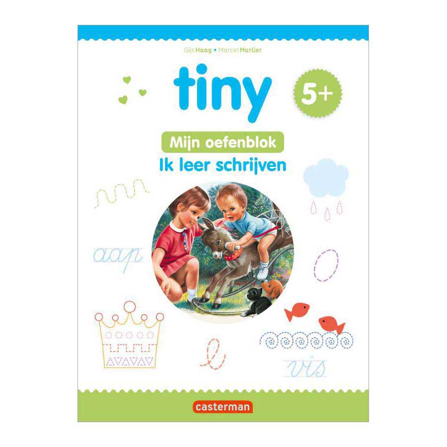 Standaard Uitgeverij Tiny Übungsblock – Ich lerne zu schreiben 5+