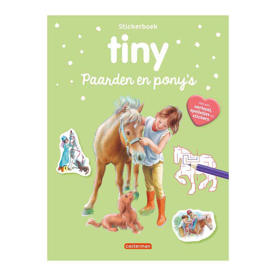 Standaard Uitgeverij Kleines Stickerbuch – Pferde und Ponys