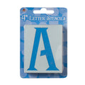 Plaid • letter stencil genie 10,2cm