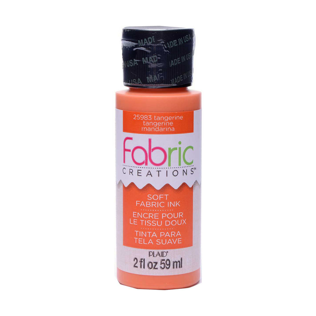 Fabric creations • soft fabric inkt 59ml tangerine