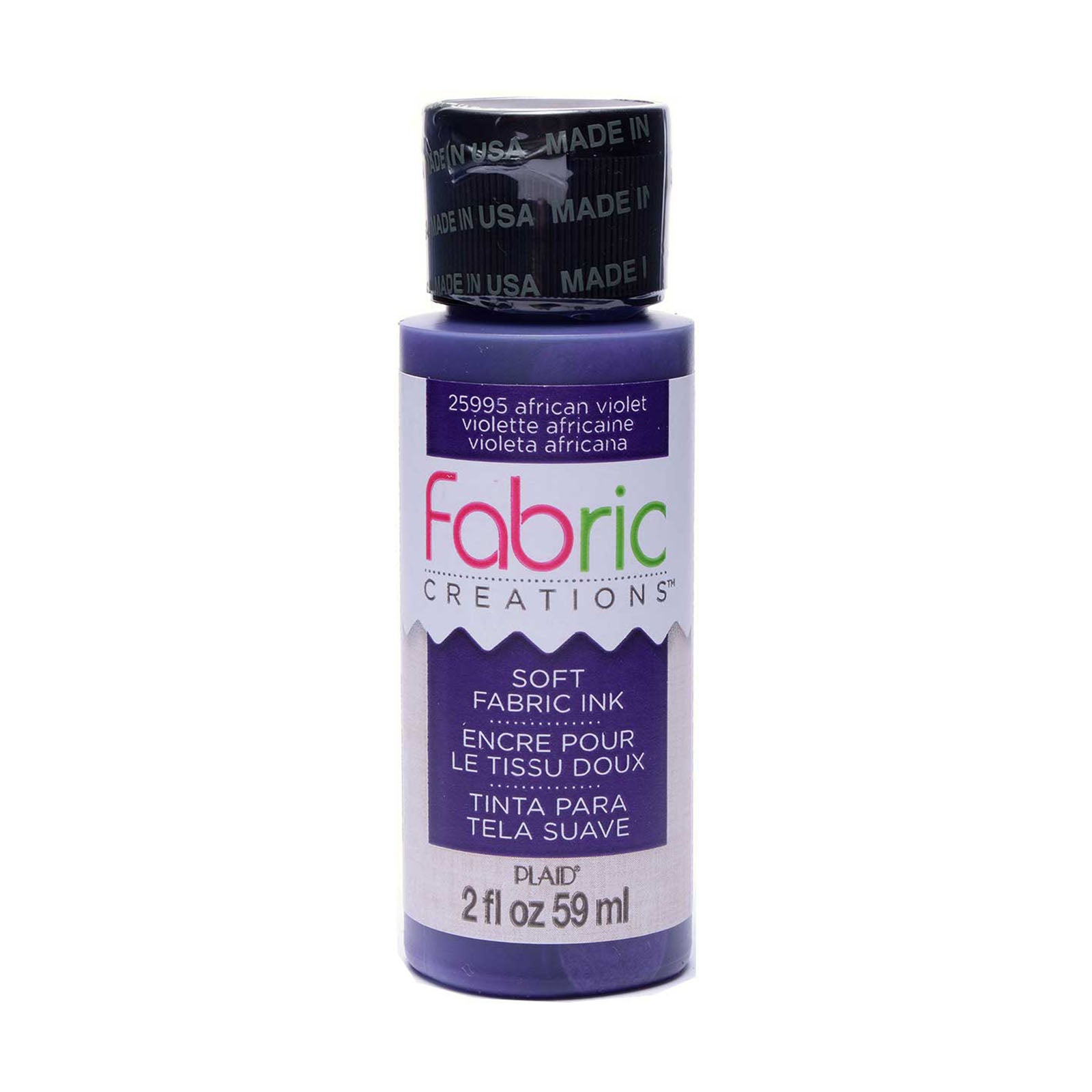 Fabric creations • soft fabric inkt 59ml wild violet