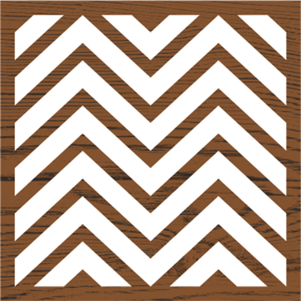 Fabric creations • block printing medium 6x6cm chevron