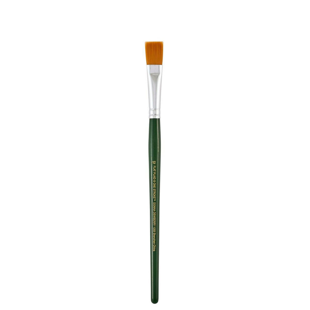 Folkart • one stroke brush sets flat brush #12