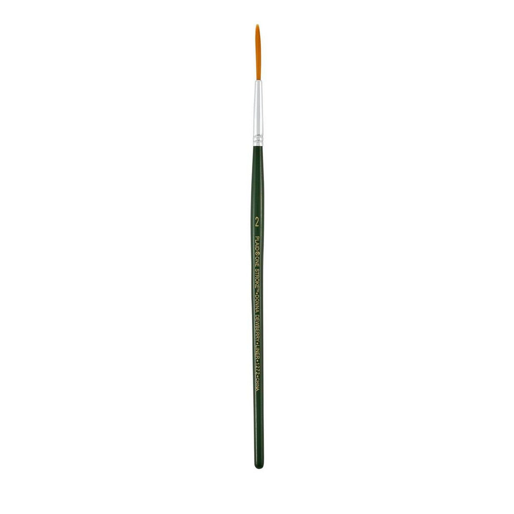 Folkart • one stroke brush sets script liner #2