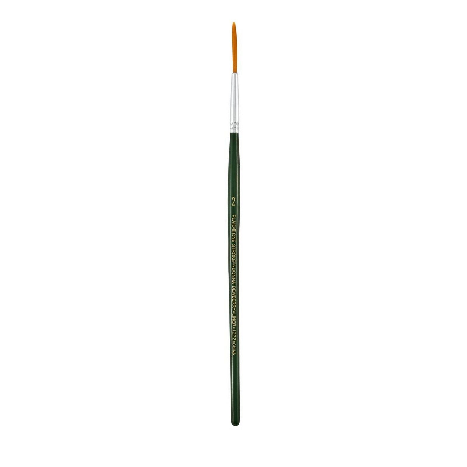 Folkart • one stroke brush sets script liner #2