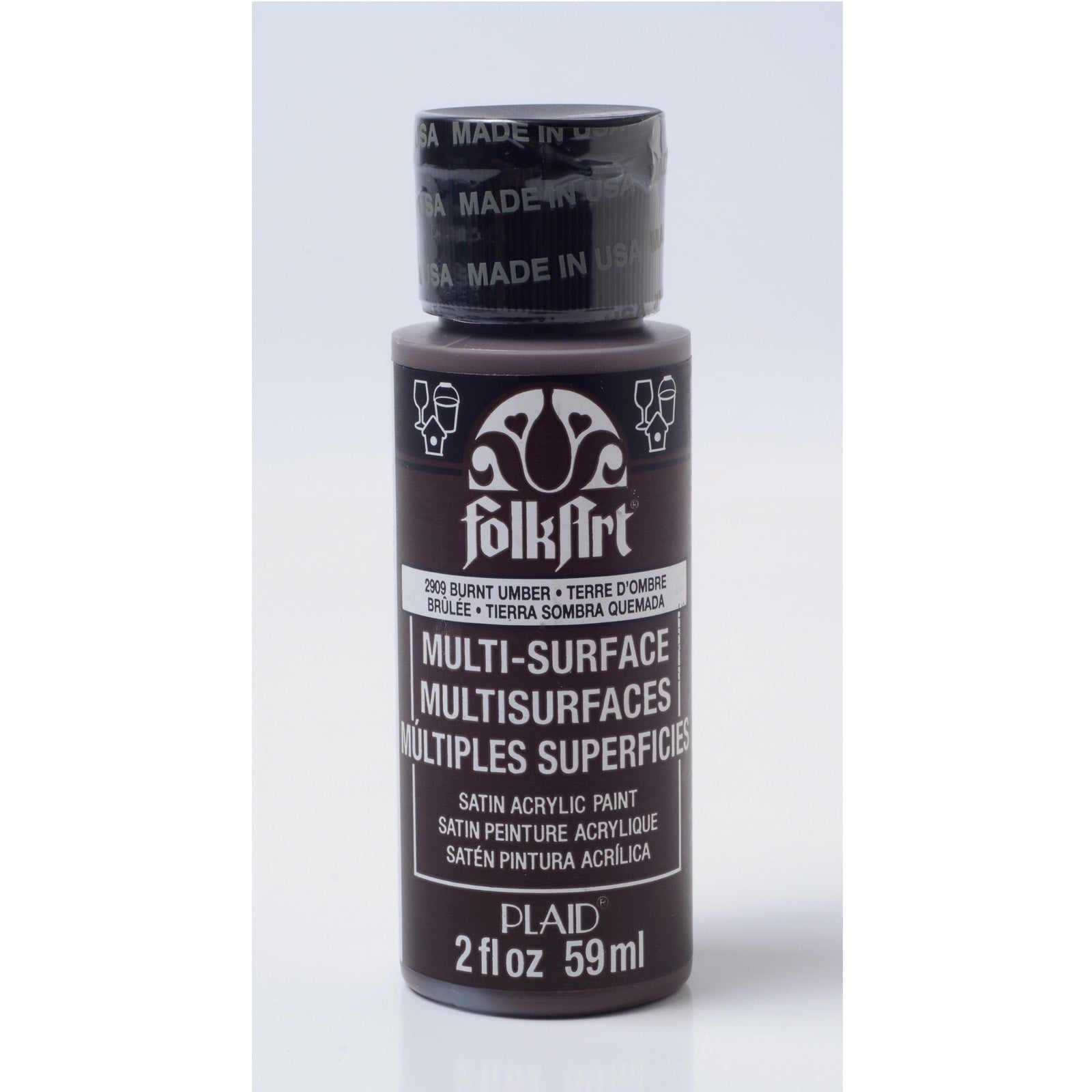 Folkart • multi-surface burnt umber 59ml