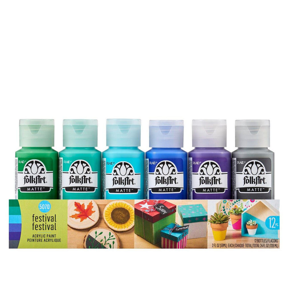 Folkart • paint sets festival 12x