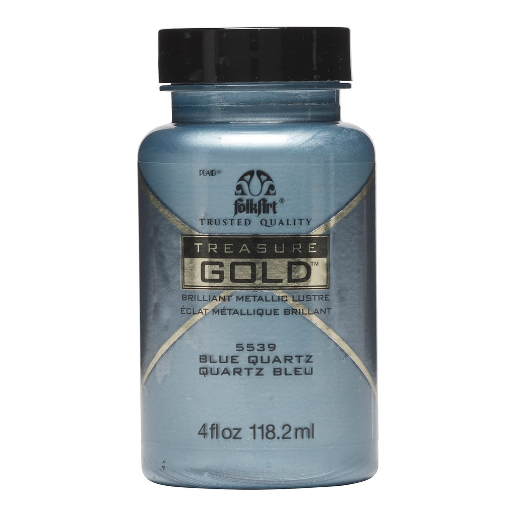 Folkart • treasure gold 118ml blue quartz