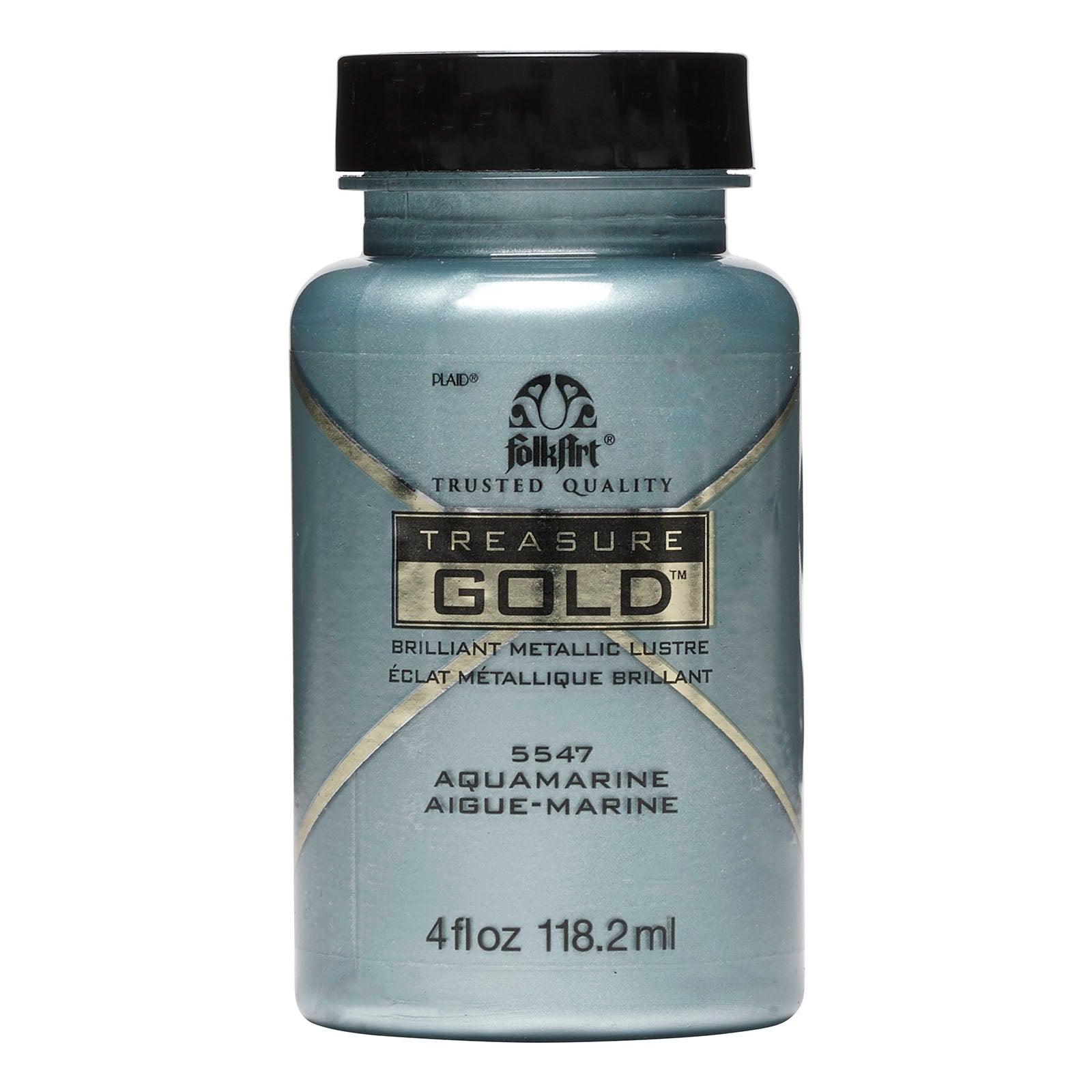 Folkart • treasure gold 118ml aquamarine