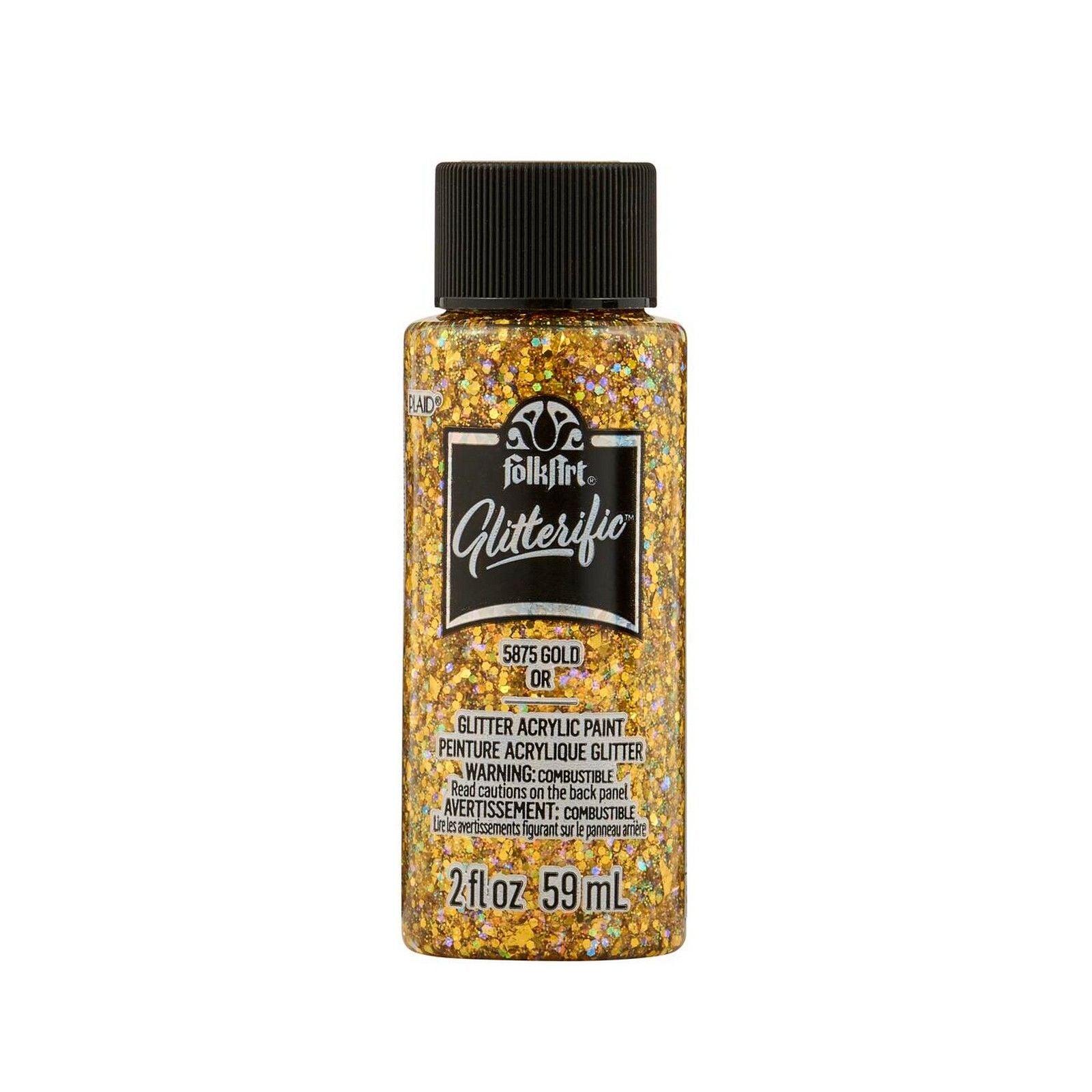 Folkart • glitterific colors gold 59ml