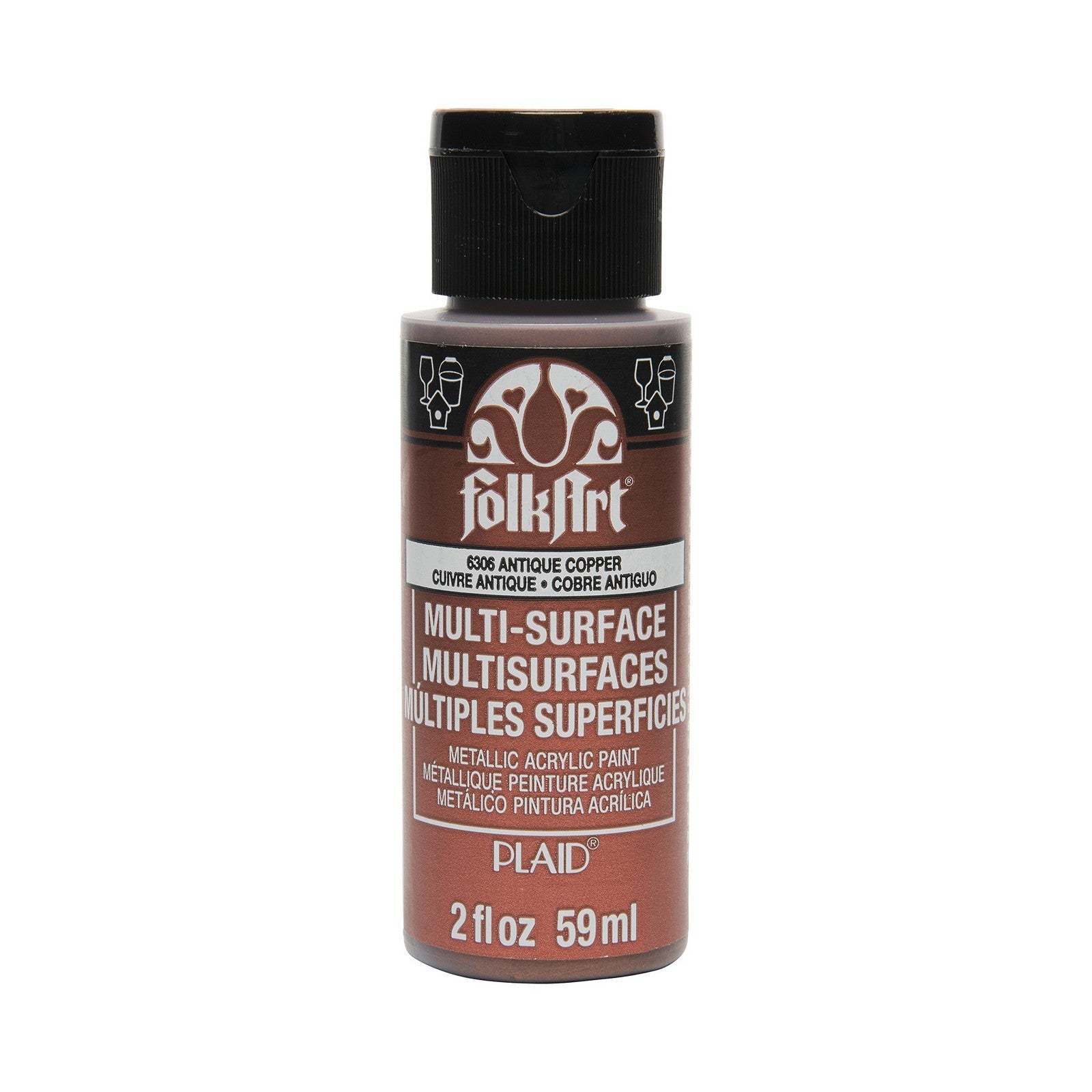 Folkart • multi-surface metalic antique copper 59ml