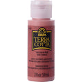Folkart • terra cotta textured acrylic paint 59ml earthy rose