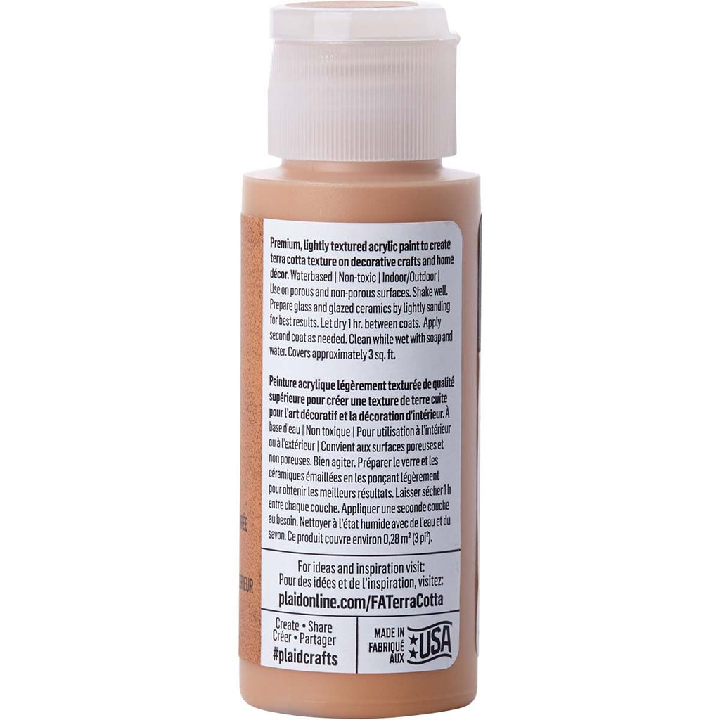 Folkart • terra cotta textured acrylic paint 59ml pueblo
