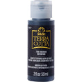 Folkart • terra cotta textured acrylic paint 59ml obsidian