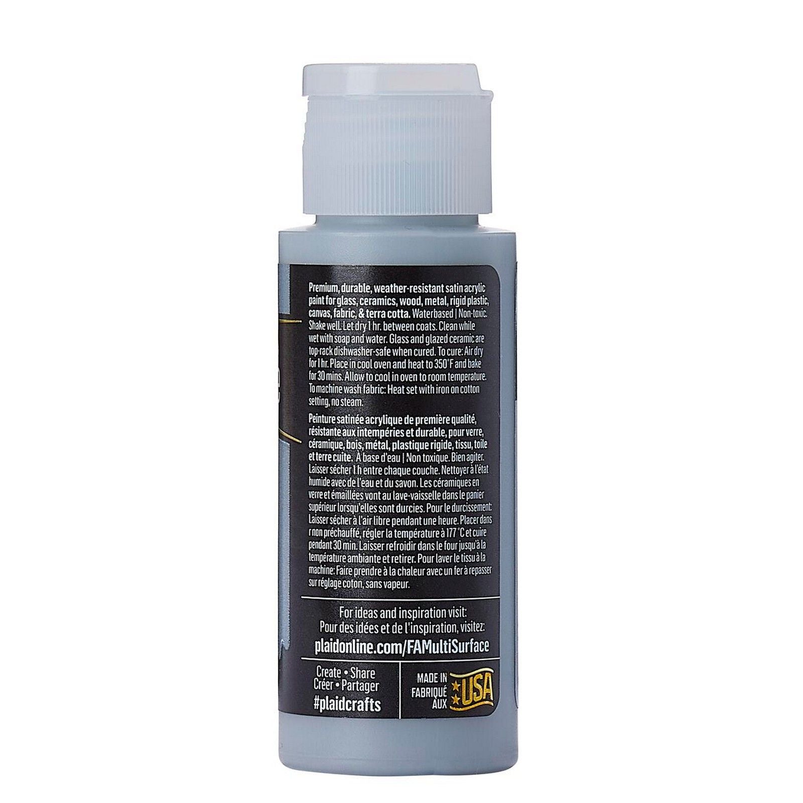 Folkart • multi-surface satin classic french gray 59ml