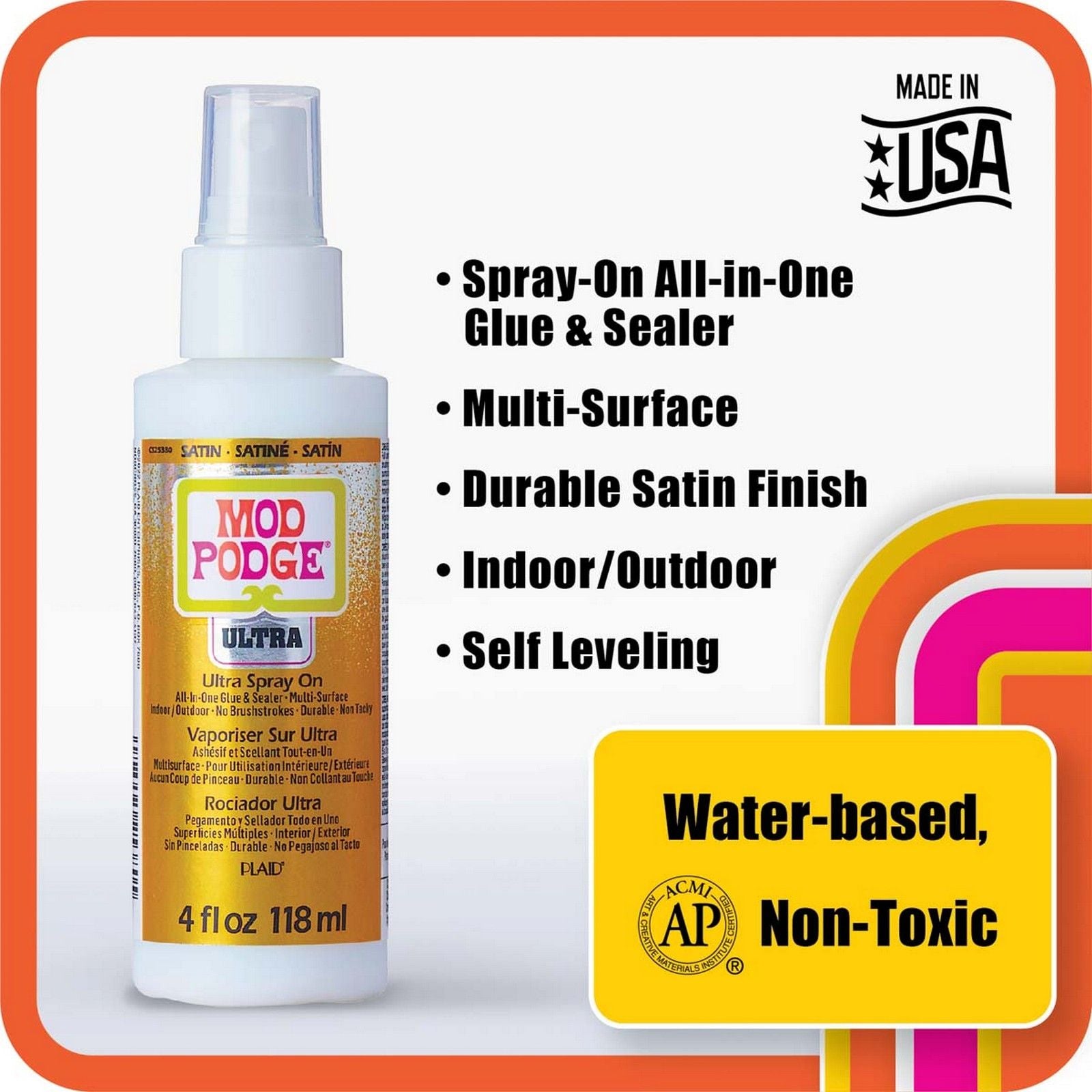 Mod podge • ultra spray satin