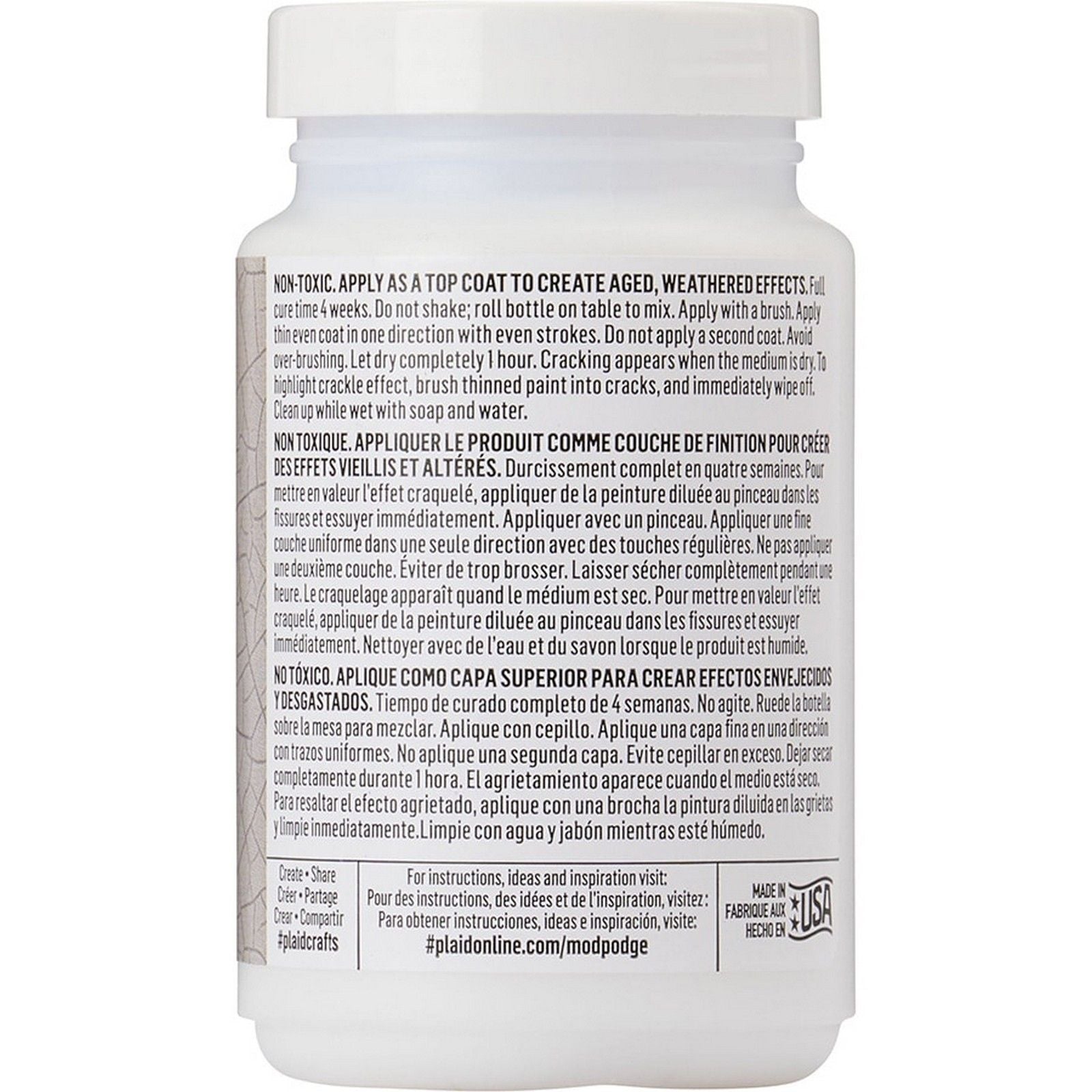 Mod podge • crackle 236ml