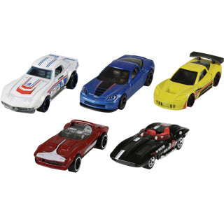 Hot wheels diecast 5 pak autoset