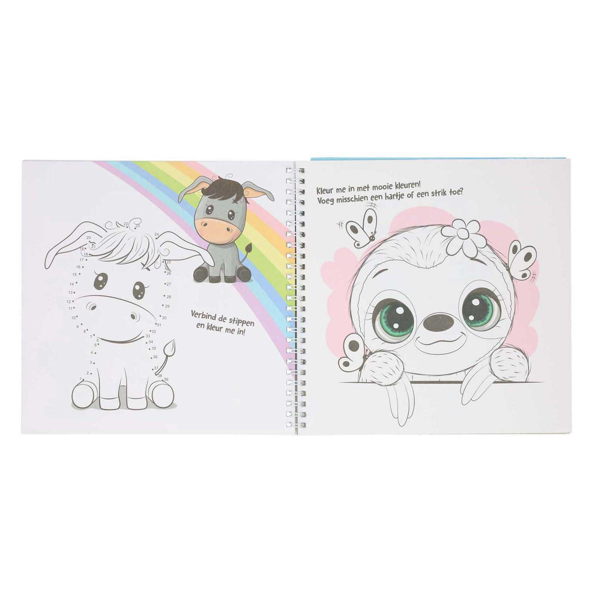 Mondikaarten Sticker- und Schablonenbuch Ich liebe Tiere
