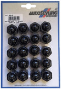 Autostyling seehase radmutterkappe rad-caps rad-caps 17 mm sb black 05