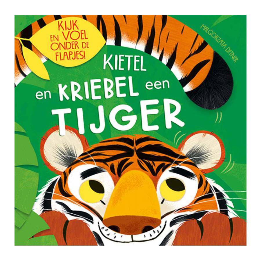 Lantaarn Publishers Kitzel und Kitzel einen Tiger Klappenbuch