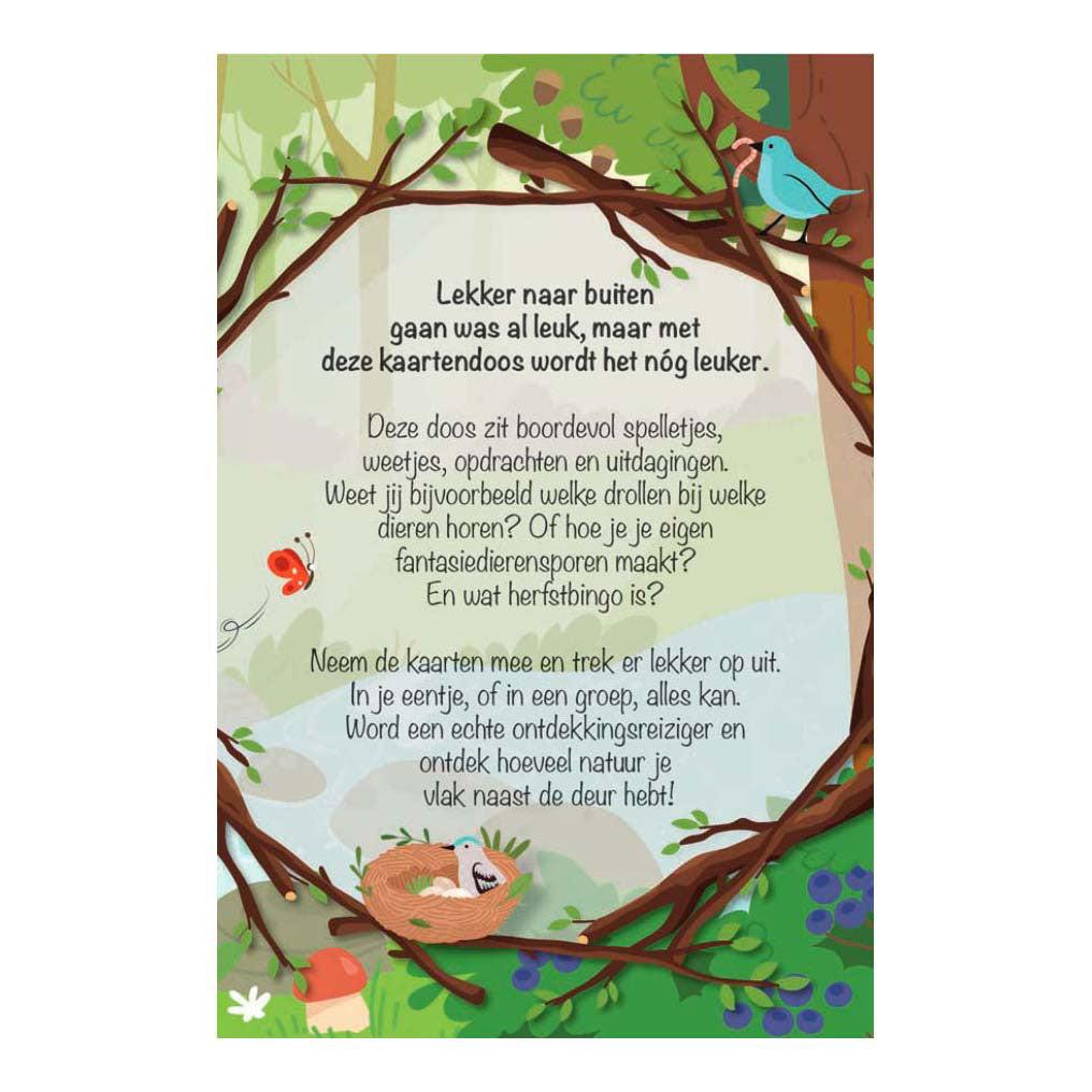 Lantaarn Publishers Spielbuch „Abenteuer in der Natur“.