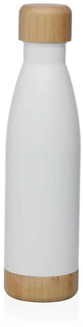 Versa waterfles wit staal 500 ml 7 x 27 x 7 cm