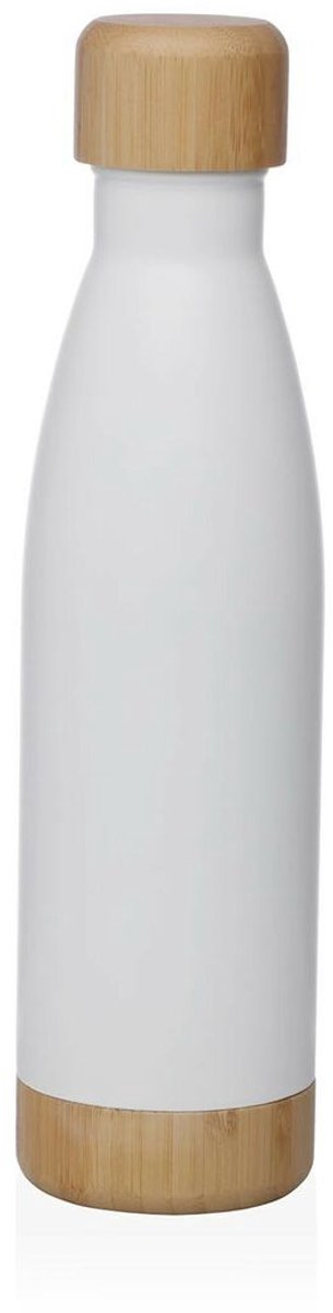 Versa waterfles wit staal 500 ml 7 x 27 x 7 cm