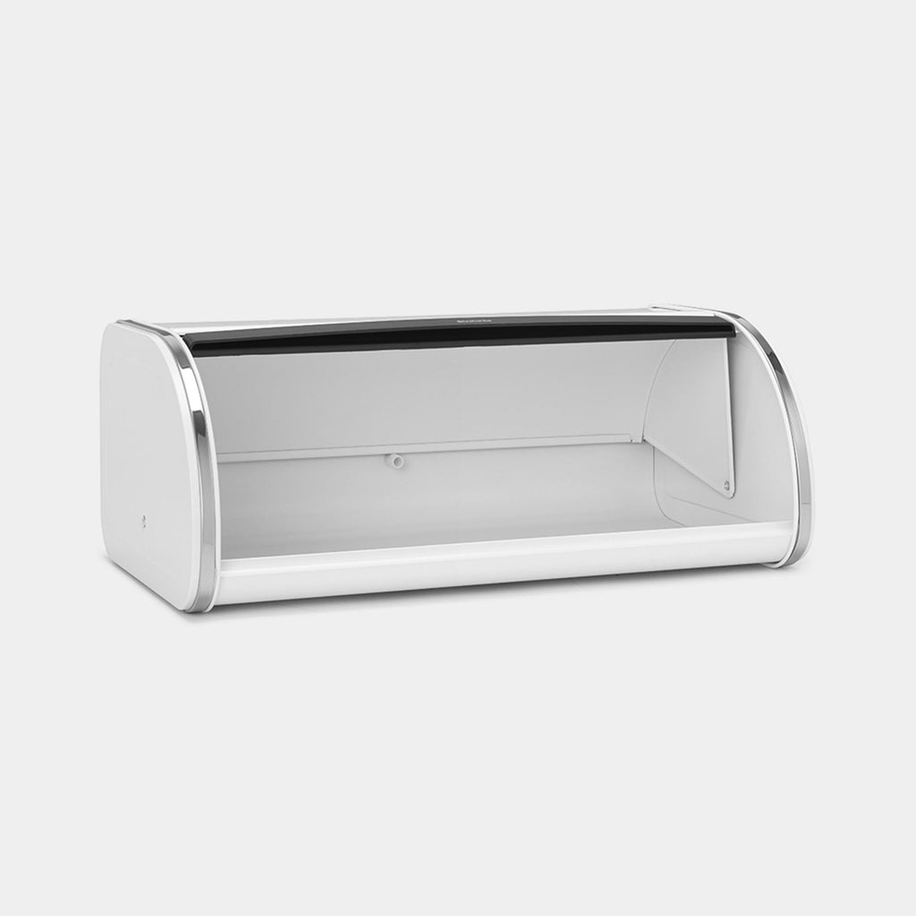 Brabantia broodtrommel met schuifdeksel fresh white 17,3x26,2x44,5xm 16 liter
