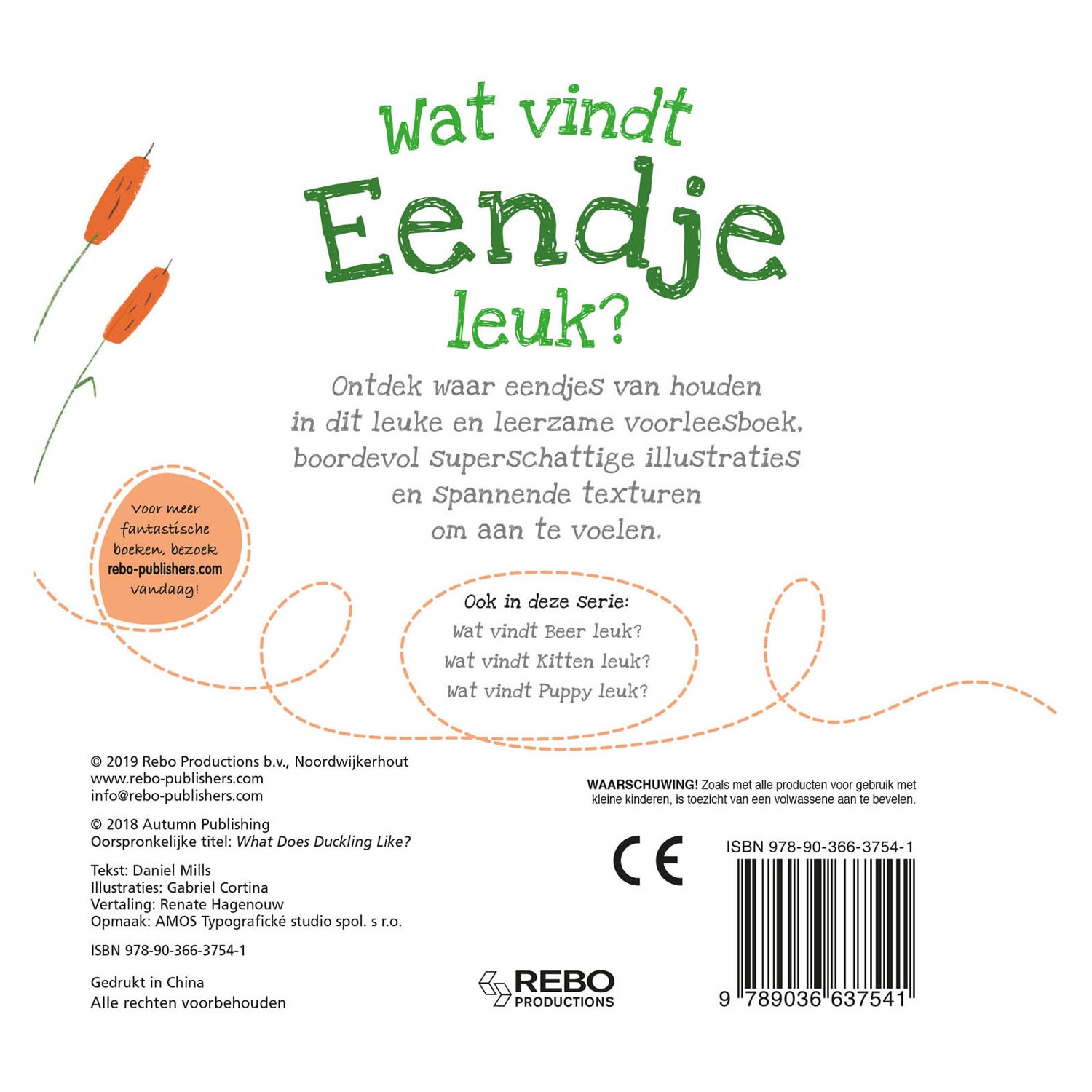 Rebo publishers voelboek - wat vindt eendje leuk?