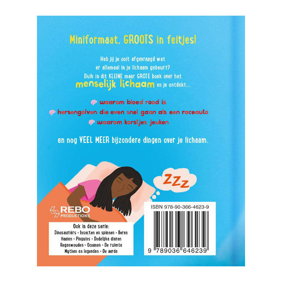 Rebo publishers het klein maar grote boek over: menselij | 2 stuks