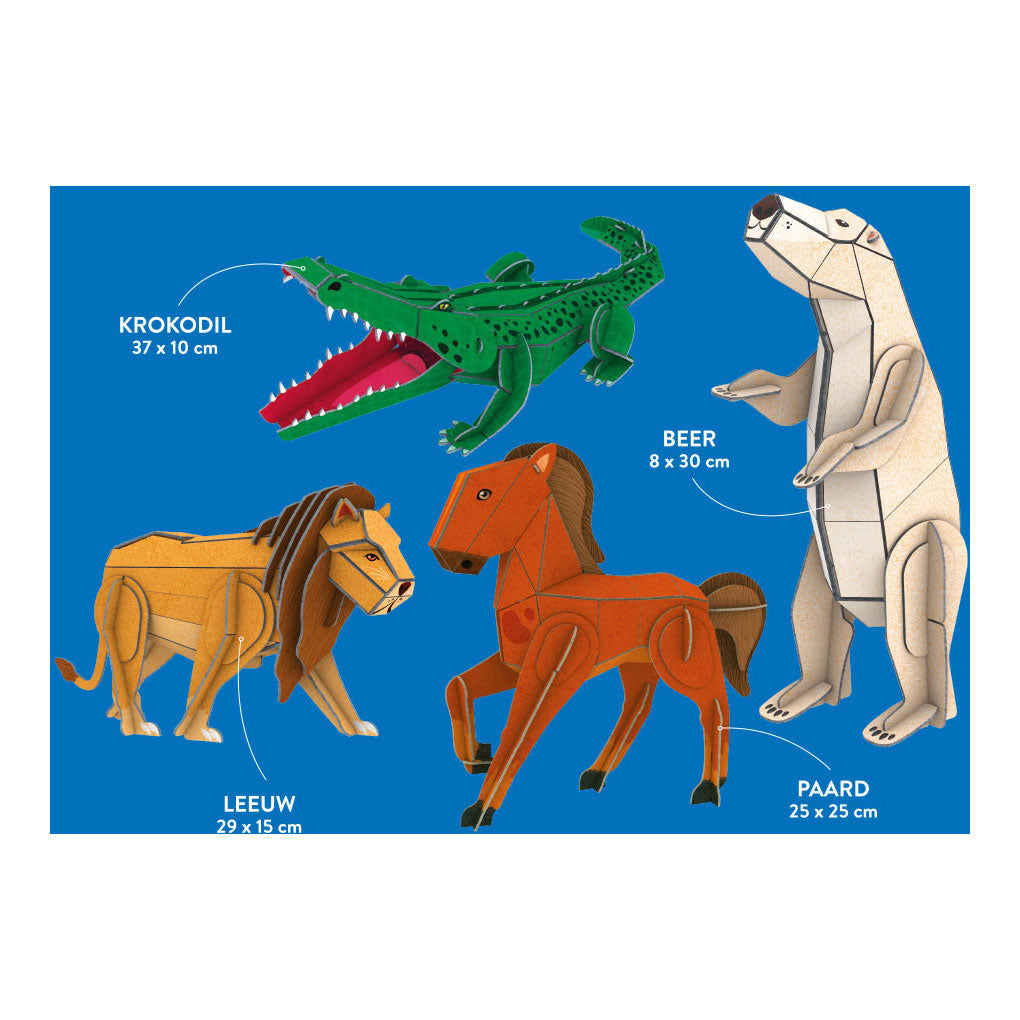 Rebo Publishers Tiere – Fakten- und Spielset