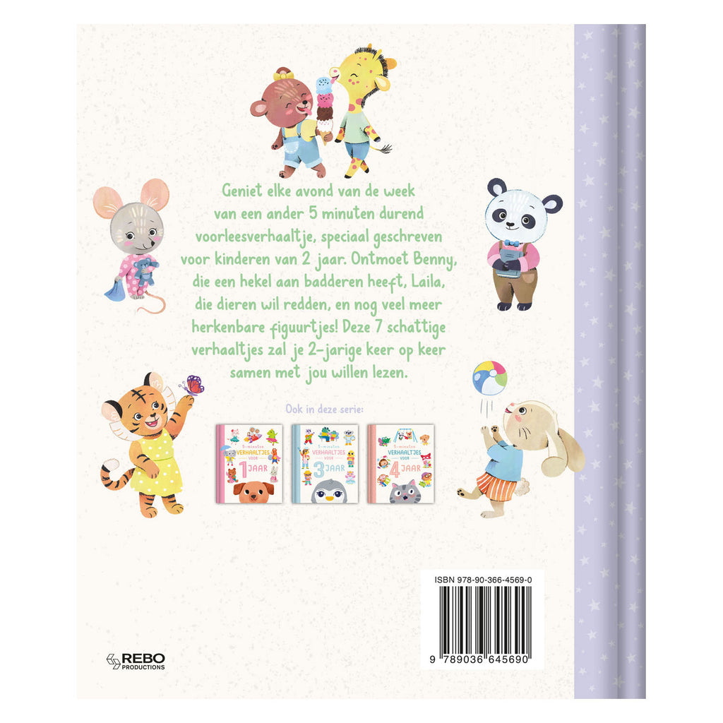 Rebo publishers 5-minutenverhaaltjes voor 2 jaar