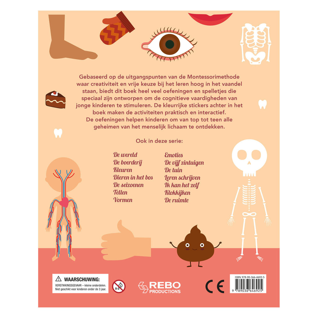 Rebo publishers menselijk lichaam-leukste oefenboek